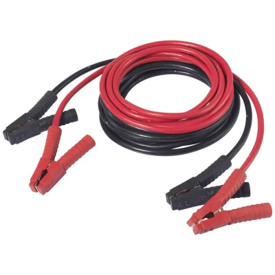 Immagine di TOOLCRAFT TO 9626598 Cavi batteria per avviamento demergenza 50 mm² Alluminio (ramato) 6 m con pinze di plastica