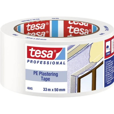 Immagine di tesa PE 04845 00001 00 Nastro goffrato tesa® Professional Bianco (L x L) 33 m 50 mm 1 pz.