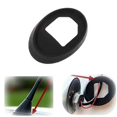 Immagine di GOFORJUMP Guarnizione in gomma base antenna per V/W V/olkswagen B/ora G/olf Mk4 P/olo nero