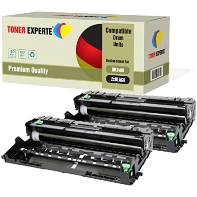 Immagine di TONER EXPERTE® 2 Tamburi compatibili per Brother DR3400 (30000 Pagine) HL L5000D L5100DN L5200DW L6300DW L6400DW DCP L5500DN L6600DW MFC L5700DN L5750DW L6800DW L6900DW