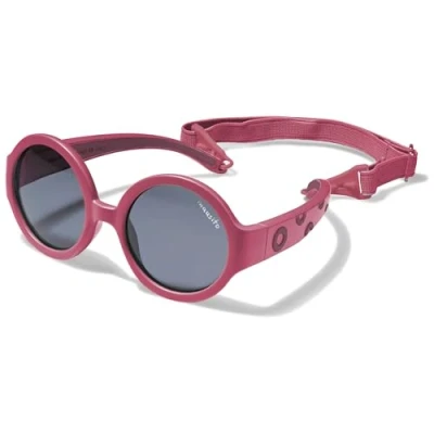 Immagine di Mausito Occhiali da sole bambina 2 5 anni I FLESSIBILI 100% PROTEZIONE UV Fascia regolabile e rimovibile senza BPA Migliore nei test Design europeo per bambini