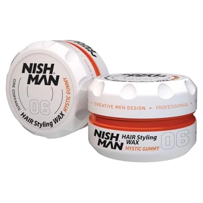 Immagine di Nishman 06 cera styling per capelli profumati alla pesca 150 ml (frutta)
