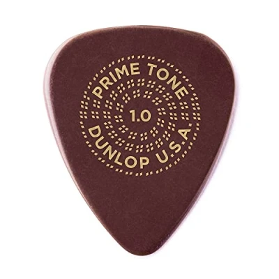 Immagine di Dunlop Primetone Standard Plettro scolpito da 1,0 mm, confezione 3