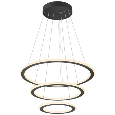 Immagine di SLV ONE FLAT 1007701 Lampada a sospensione LED (monocolore) 58 W Nero