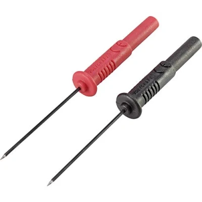 Immagine di VOLTCRAFT MSS 102 KIT sonde isolate Presa 4mm CAT II 300 V Nero, Rosso 1