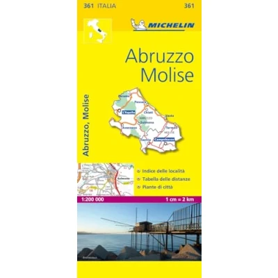 Immagine di Abruzzo, Molise 1:200.000