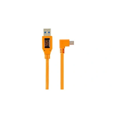 Immagine di Tether Tools Cavo USB Spina Mini B, A 0.50 m Arancione TET CU51RT02 ORG