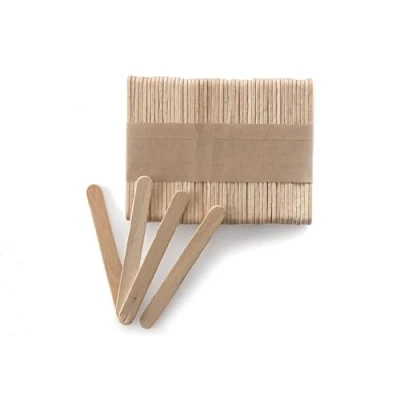 Immagine di Silikomart Set 100 bastoncini stecco in legno di faggio, piccoli