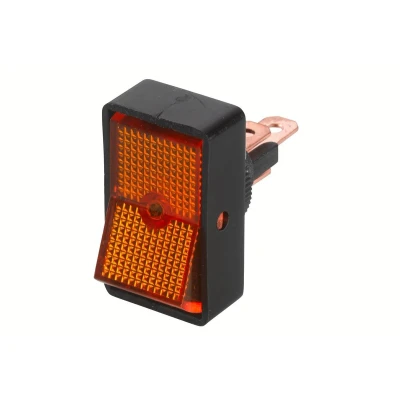 Immagine di HELLA 6EH 004 407 022 Interruttore / Comando Innesto 3 acceso/spento, Contatto di commutazione con spina /cappuccio giallo, arancione