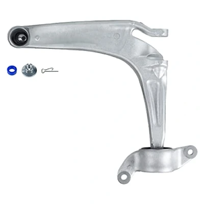 Immagine di FEBI BILSTEIN 42147 Braccio oscillante, Sospensione ruota con supporto/cuscinetto Assale anteriore Sx trasversale oscillante Alluminio