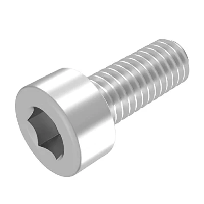 Immagine di SECCARO Vite cilindrica M8 x 20 mm, in acciaio inox V2A VA A2, DIN 912/ISO 4762, filettatura totale, pezzi