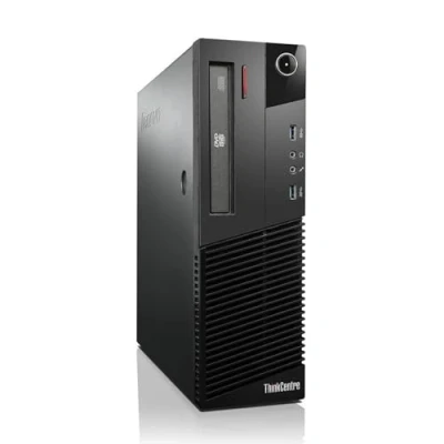 Immagine di Lenovo, Pc Desktop SFF Pronto All&#039;Uso, Computer Fisso Intel i5 4570, Ram 8Gb, SSD 256Gb, VGA, Display Port, Wi Fi, W10 (Ricondizionato)