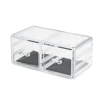 Immagine di Compactor Bath ran8576 Rangement cosmetico Polistirene Trasparente 23, 8 x 15, 3 10, cm