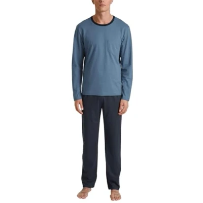 Immagine di CALIDA Relax Essentials Set di Pigiama, Coronet Blue, 46 48 Uomo