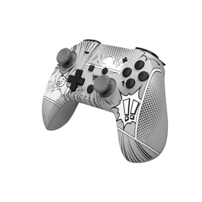 Immagine di DRAGON SHOCK DragonShock PopTop Manga Controller compatto senza fili Bluetooth compatibile con Nintendo Switch OLED PC Android