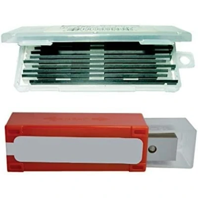 Immagine di COLTELLI REVERSIBILI STANDARD 4 TAGLIENTI 10 PEZZI MM 14 X 2 INCISORI RASANTI CMT 790.140.00