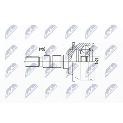 Immagine di NTY NPZ PL 035 Kit Giunto Omocinetico