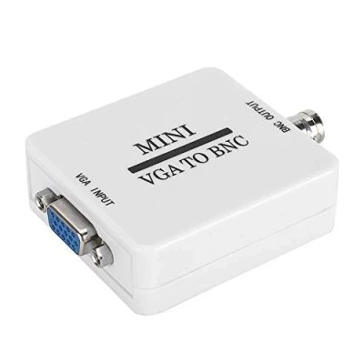 Immagine di Adattatore da VGA a BNC, Mini monitor video HD Convertitore BNC per HDTV, TV, computer, ecc