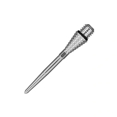 Immagine di Target Darts Conversion Punti Swiss Point Grooved Argento 30mm Freccette Convert Punta Morbida To d&#039;Acciaio