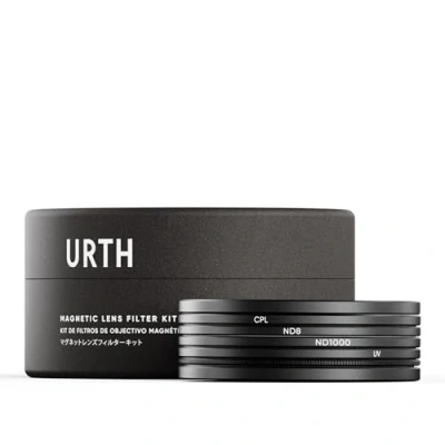 Immagine di Urth UV, Circular Polarizing (CPL), ND8, ND1000 Lens Filter Kit (Plus+) (55mm, magnetica)