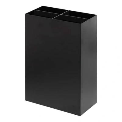 Immagine di YAMAZAKI 3452 SMART Portaombrelli, nero, acciaio/polipropilene, design minimalista, 23,5 x 12 36 cm (LxPxA)