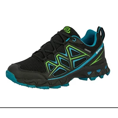 Immagine di Brütting Power, Scarpe da Arrampicata Basse, Uomo, Nero (Petrol/Green), 39 EU