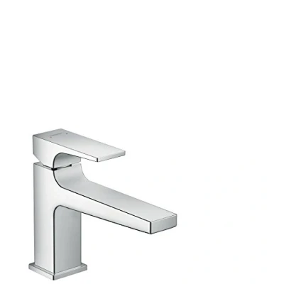 Immagine di hansgrohe Metropol Miscelatore monocomando lavabo 100 con maniglia a leva e push open, cromo, 32502000