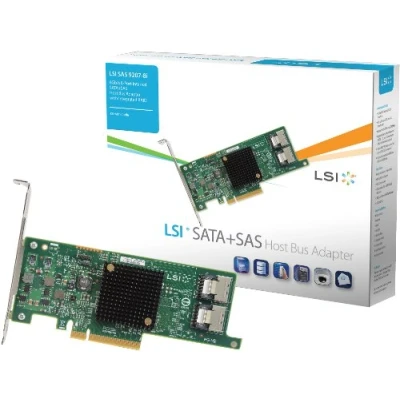 Immagine di LSI SAS 9207 8i Set di 8 Porte Interne, 6 Gbps, SATA+SAS, PCI E 3.0 HBA