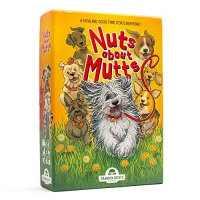 Immagine di Grandpa Beck&#039;s Games Nuts About Mutts Card Game 3 8 Players Aages 5+ English