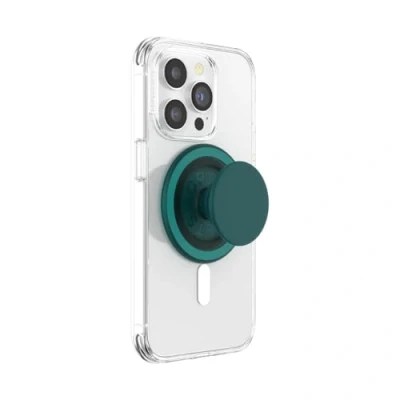 Immagine di PopSockets: PopGrip Round per MagSafe Anello Adattatore Incluso Supporto e Impugnatura Telefoni Cellulari Custodia con un Top Intercambiabile Fresh Pine