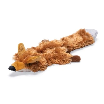 Immagine di Karlie 521341 Flatinos Peluche a forma di volpe, lunghezza: 30 cm, colore: Marrone