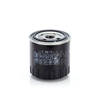 Immagine di MANN FILTER W 8013 Filtro olio M 20 X 1.5 con una valvola blocco arretramento ad avvitamento RENAULT: SCENIC 3, MEGANE 3 Grandtour