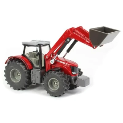 Immagine di SIKU 1985 Farmer Massey Ferguson with Front Loader, Red