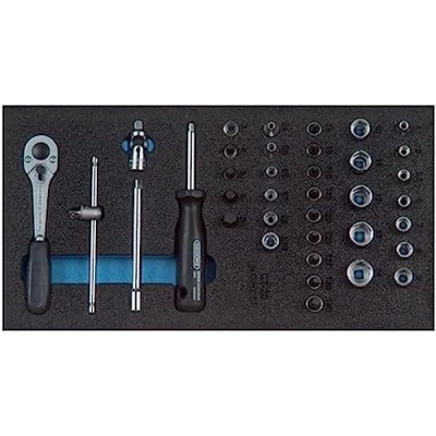 Immagine di Gedore 1500 CT1 20 2308967 Chiave a bussola 37 parti