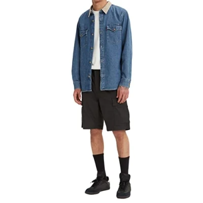 Immagine di Levi&#039;s Carrier Shorts, Uomo, Taglia: 34, Graphite ripstop