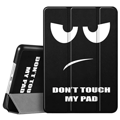 Immagine di FINTIE Custodia per iPad 9a / 8a 7a Generazione (2021 2020 2019) 10.2 Pollici Sottile Leggero Cover Protettiva Case con Auto Sveglia/Sonno Funzione, Dont Touch