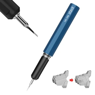 Immagine di stedi Model Scriber, Lame in Acciaio Al Tungsteno Da 0,15 Mm, Per Modellismo Hobbystico, Modello Scala Rg, Kit Di Gundam, Incidere Linee, Incisioni, Linee Pannelli, Resina