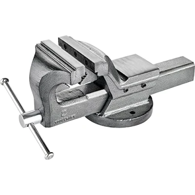 Immagine di TOOLCRAFT TO 5342448 Morsa a vite Larghezza becchi/ganasce: 125 mm Apertura (max.): 150
