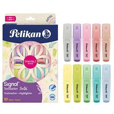 Immagine di Textmarker Signal PASTEL / conf. appendibile 10 pz