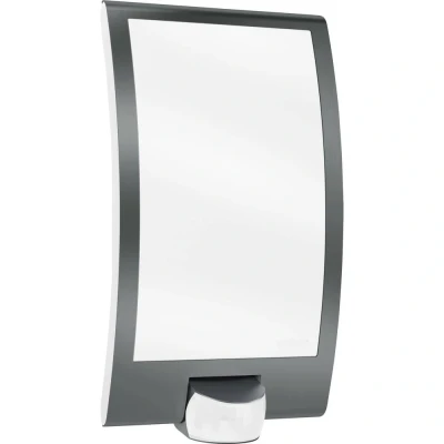 Immagine di Steinel L 22 S 035709 Lampada da parete per esterni con rilevatore di movimento a risparmio energetico, LED (monocolore) E27 60 W Antracite