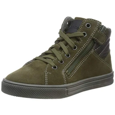 Immagine di Richter Kinderschuhe Ola, Sneaker a Collo Alto, Verde (Clay/Birch 9211), 26 EU