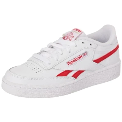Immagine di Reebok Classic Revenge Sneakers basse, Taglia: 40.5, cloud white vector red Pelle e tessuto