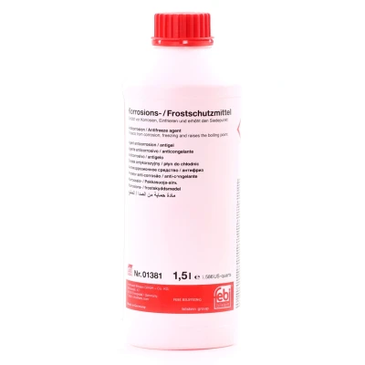 Immagine di FEBI BILSTEIN 01381 Antigelo G12 Rosso 38(50/50) AUDI: A4 B5 Sedan, B6 Avant, VOLKSWAGEN: GOLF 1 Cabriolet, Lupo / 3L