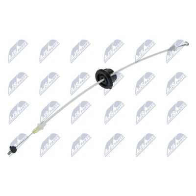 Immagine di NTY EZC AU 093 Cavo comando, Sblocco porta anteriore Sx, Dx AUDI: A4 B6 Avant, Sedan