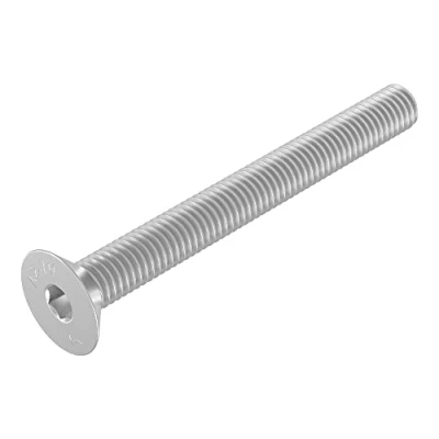 Immagine di Vite a testa svasata SECCARO M6 x 55 mm, acciaio inox V2A VA A2, DIN 7991 / ISO 10642, esagono incassato, 20 pezzi