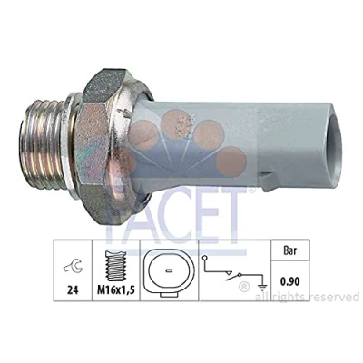 Immagine di FACET 7.0150 Bulbo Pressione Olio M16x1,5 0,9bar Made in Italy OE Equivalent SKODA: Fabia 1 Combi
