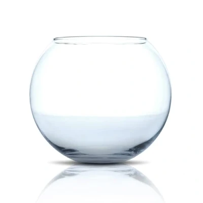 Immagine di Amtra Crystal Globe Boccia per pesci in vetro trasparente, Acquario Pesce Rosso, soffiato a mano, 30 CM
