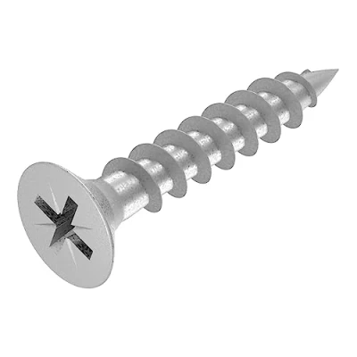 Immagine di SECCARO viti per truciolato 5 x 25 mm, in acciaio inox V2A VA A2, legno con filettatura completa, Phillips a croce/PZ, 250 pezzi