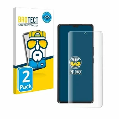 Immagine di brotect Pellicola Copertura Completa per Blackview A200 Pro (2 Pezzi) Full Cover 3D Curvo