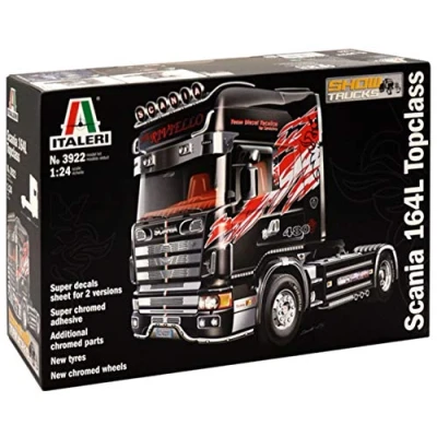 Immagine di Italeri 3922 Scania 164l Topclass &quot;Showtrucks&quot; Model Kit Scala 1:24